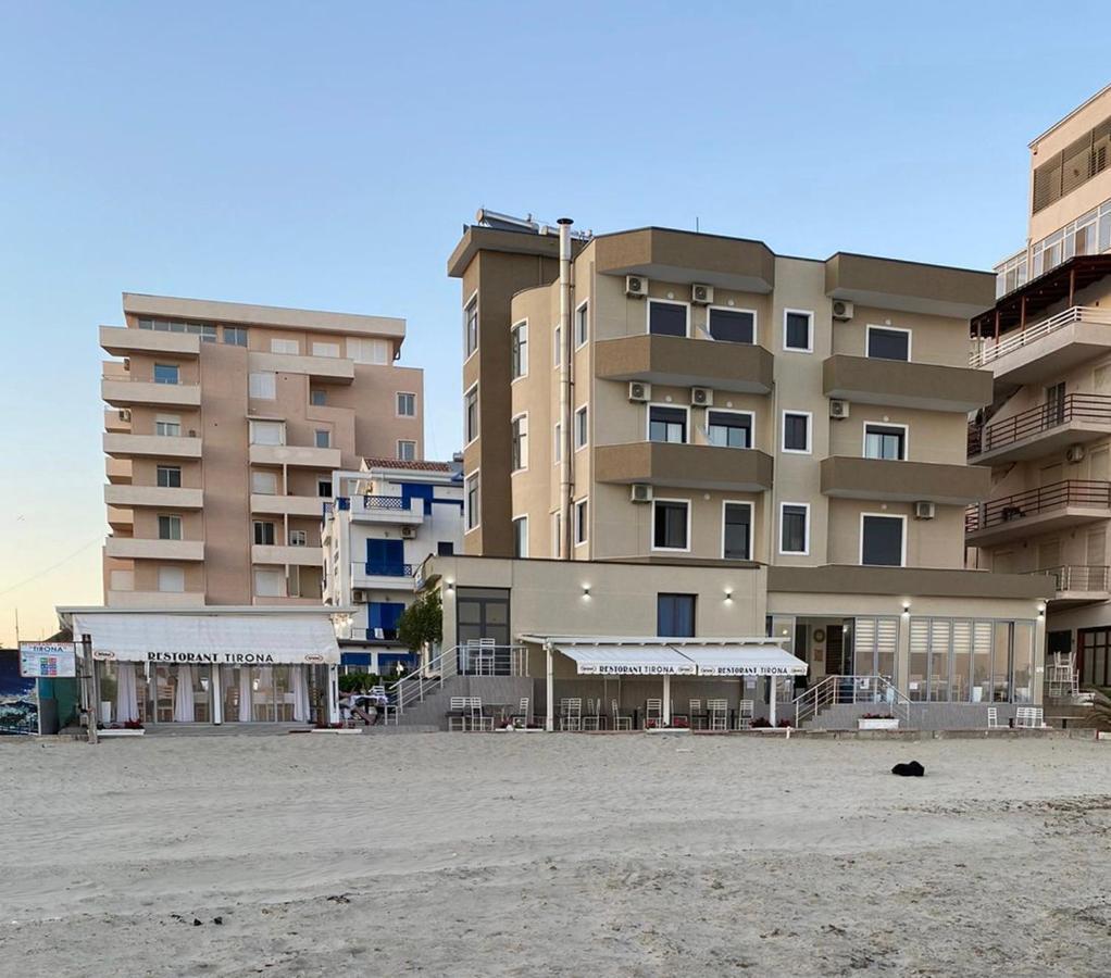 Hotel Tirona Durrës Exterior foto